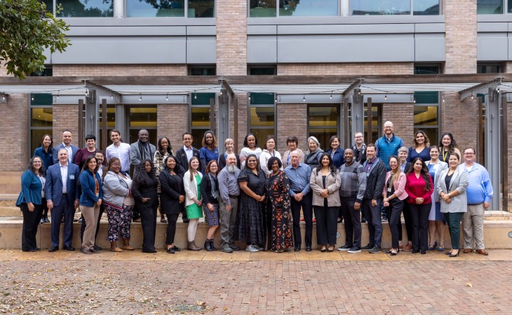 Large group photo of employee resource group executive committee members